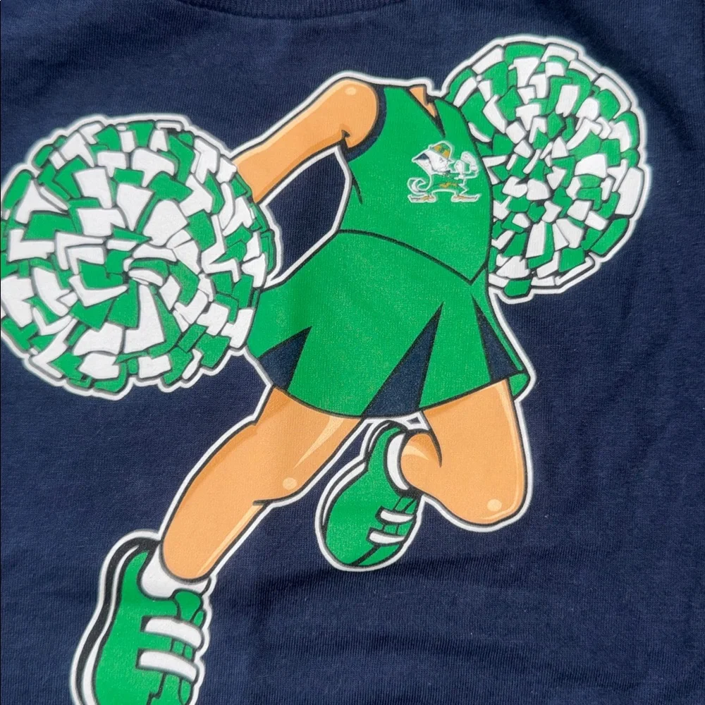 Toddler Future Cheerleader Shirt - Notre Dame‎